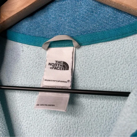 The North Face Quarter Zip Fleece Pullover Sweater Polartec Classic Sweatshirt - Picture 9 of 13